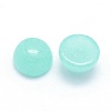 Natural White Jade Cabochons X-G-P393-R27-6mm-2