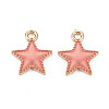 Alloy Enamel Charms ENAM-S121-024B-2