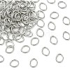 SHEGRACE Brass Closed Jump Rings XGRBA8622-802P-1