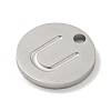 Non-Tarnish 304 Stainless Steel Pendants FIND-M017-02P-U-2