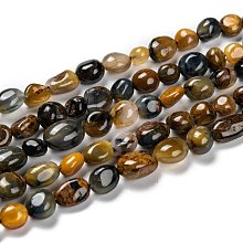 Natural Pietersite Beads Strands G-G018-28