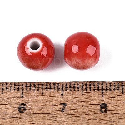 Vintage Handmade Porcelain Beads PORC-Q006-13A-29-1
