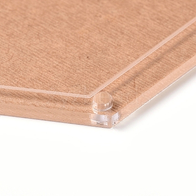 Acrylic Transparent Pressure Plate LS-DIY-WH0158-46F-1