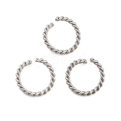 Tarnish Resistant 304 Stainless Steel Open Jump Rings LS-STAS-F191-11P-C-1