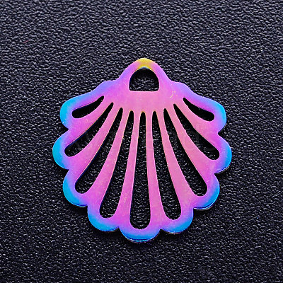Ion Plating(IP) 304 Stainless Steel Charms STAS-Q201-JN208-1