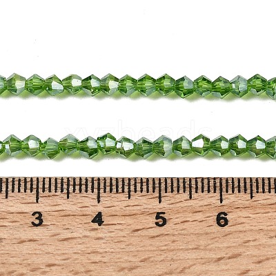 Glass Beads Strands EGLA-S056-3mm-06-1