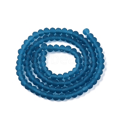 Transparent Glass Beads Strands EGLA-A044-T4mm-MD27-1