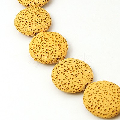 Natural Lava Rock Beads Strands G-I034-07-1