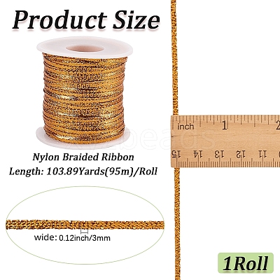 Sparkle Nylon Ribbon OCOR-GF0004-48A-02-1