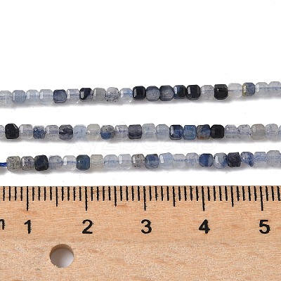Natural Dyed & Heated Blue Aventurine Beads Strands LS-G-RM241221-K5-1