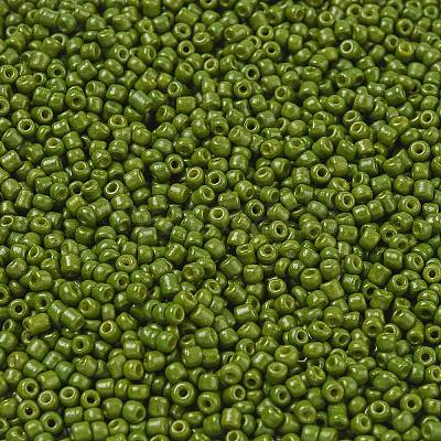 Baking Paint Glass Seed Beads SEED-S001-K9-1