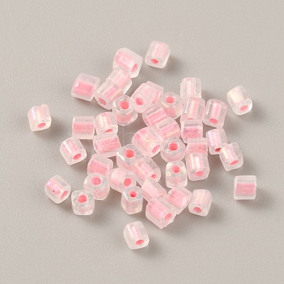 Transparent Glass Seed Beads GLAA-WH0037-01E-1