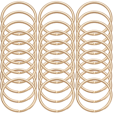 50Pcs Iron Keychain Clasps FIND-SP0005-56KCG-1