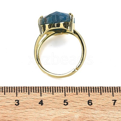 Brass Cuff Open Rings RJEW-D347-01G-12-1