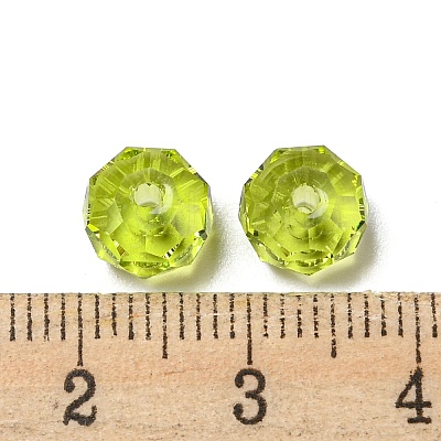 Transparent K9 Glass Beads GLAA-E048-02-25-1