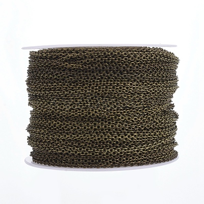 Brass Cable Chains CHC027Y-AB-1