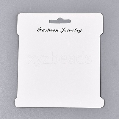 Cardboard Paper Jewelry Display Cards for Hair Ties Storage CDIS-N004-07-1