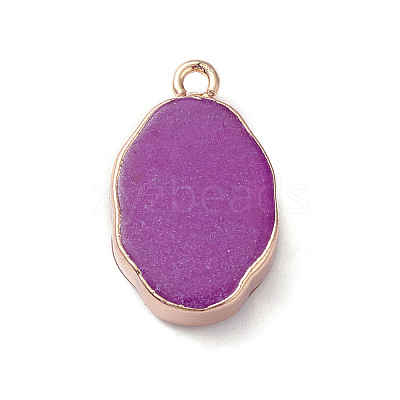 Natural Quartz Dyed Pendants G-K333-01A-1