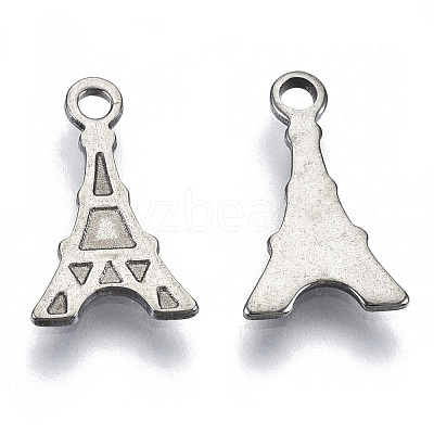 Non-Tarnish 201 Stainless Steel Charms STAS-R116-068-1