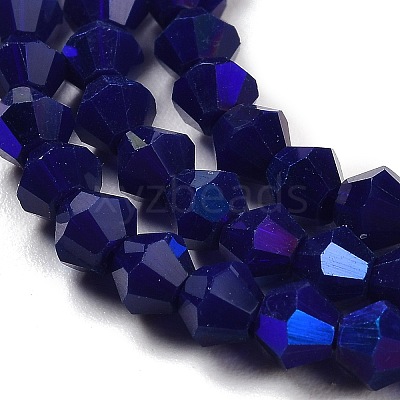 Opaque Solid Color Imitation Jade Glass Beads Strands LS-EGLA-A039-P4mm-L10-1