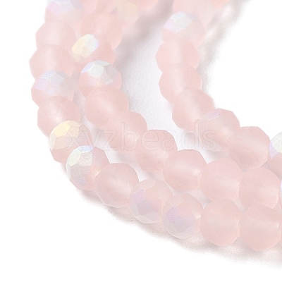 Imitation Jade Glass Beads Strands EGLA-A034-T3mm-MB22-1