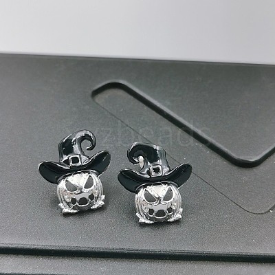 Halloween Alloy Enamel Stud Earrings WGD1460-01-1