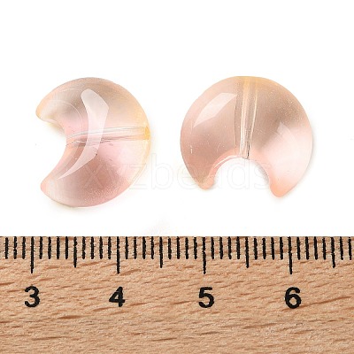 Baking Paint Transparent Glass Beads DGLA-F003-01D-1