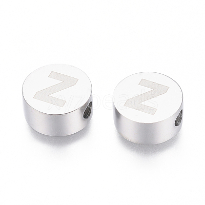Tarnish Resistant 304 Stainless Steel Beads STAS-I126-02P-Z-1