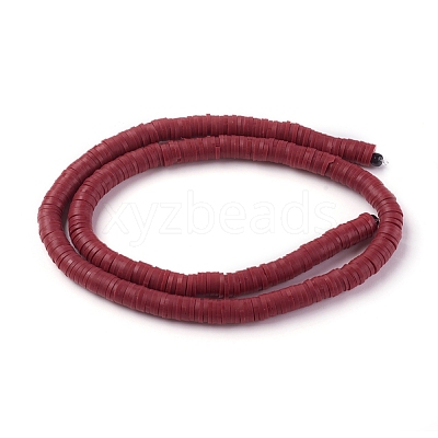 Handmade Polymer Clay Beads CLAY-R067-6.0mm-B29-1