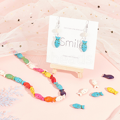 DIY Ocean Themed Stretchy Bracelet Making Kits DIY-SC0014-24-1