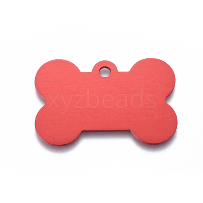 Pet Aluminium Pendants ALUM-I002-06D-1
