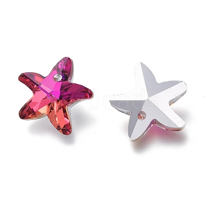 Electroplate Glass Charms LS-X-GLAA-H101-B-01-1