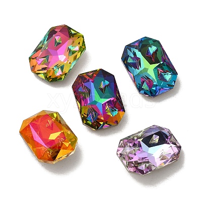 K9 Glass Rhinestone Cabochons RGLA-P036-08B-M-1