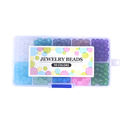 Transparent Glass Beads FGLA-X0001-03-6mm-1