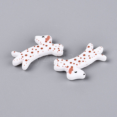 Printed Opaque Resin Beads RESI-N043-04C-1