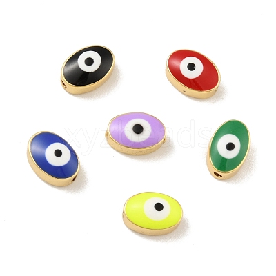 Real 18K Gold Plated Brass Beads KK-B059-37G-1