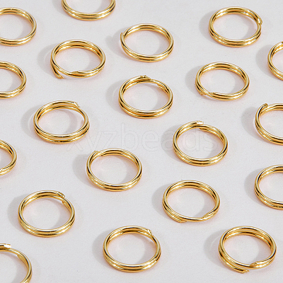20Pcs 925 Sterling Silver Split Jump Rings STER-BBC0006-56-1