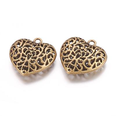 Alloy Pendants EA11859Y-AB-1