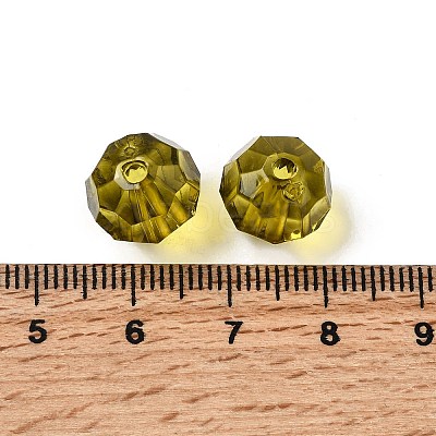 Transparent Acrylic Beads PL505Y-12-1