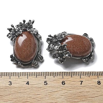Synthetic Goldstone Pendants G-H083-01AS-02-1