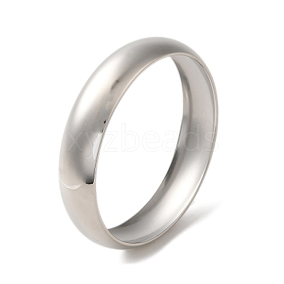 Non-Tarnish 304 Stainless Steel Plain Bangles BJEW-Q773-03D-P-1