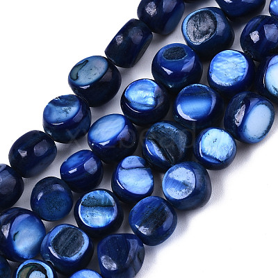 Natural Freshwater Shell Beads Strands SHEL-S276-110B-02-1