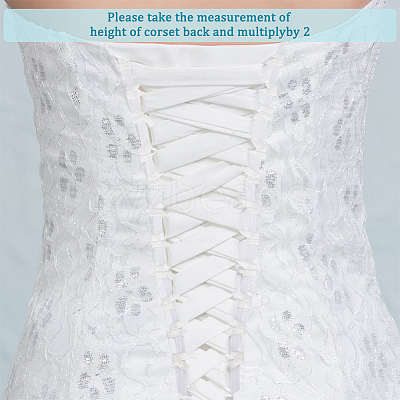 Satin Ribbon SRIB-WH0007-10A-1