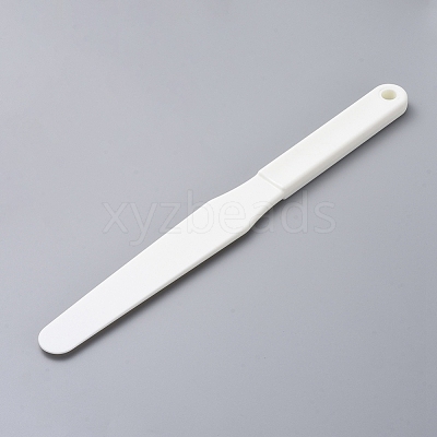 Plastic Oil Painting Scraper Knife AJEW-WH0104-38E-1