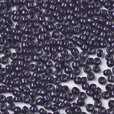 Baking Paint Glass Seed Beads SEED-S042-05A-01-1