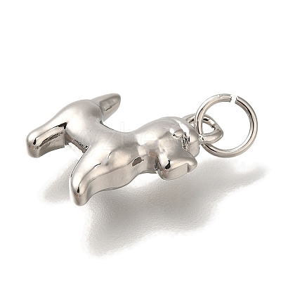 Rack Plating Brass Pendants KK-I720-19P-1
