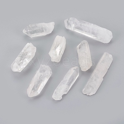 Natural Quartz Crystal Beads G-O164-04-1