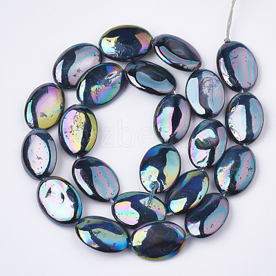 AB Color Freshwater Shell Beads Strands SHEL-S274-39-1