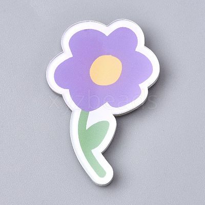 Fridge Magnets Acrylic Decorations X-AJEW-F042-07-1