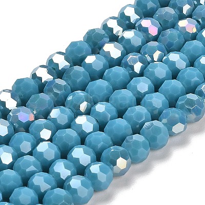 Opaque Glass Beads Stands X-EGLA-A035-P6mm-B12-1